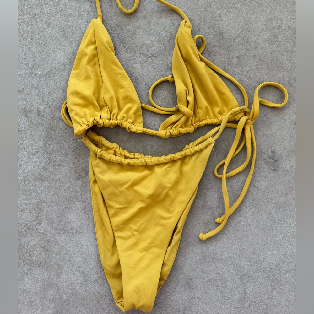 Sunflower Stone Fox Swim Triangle Bikini